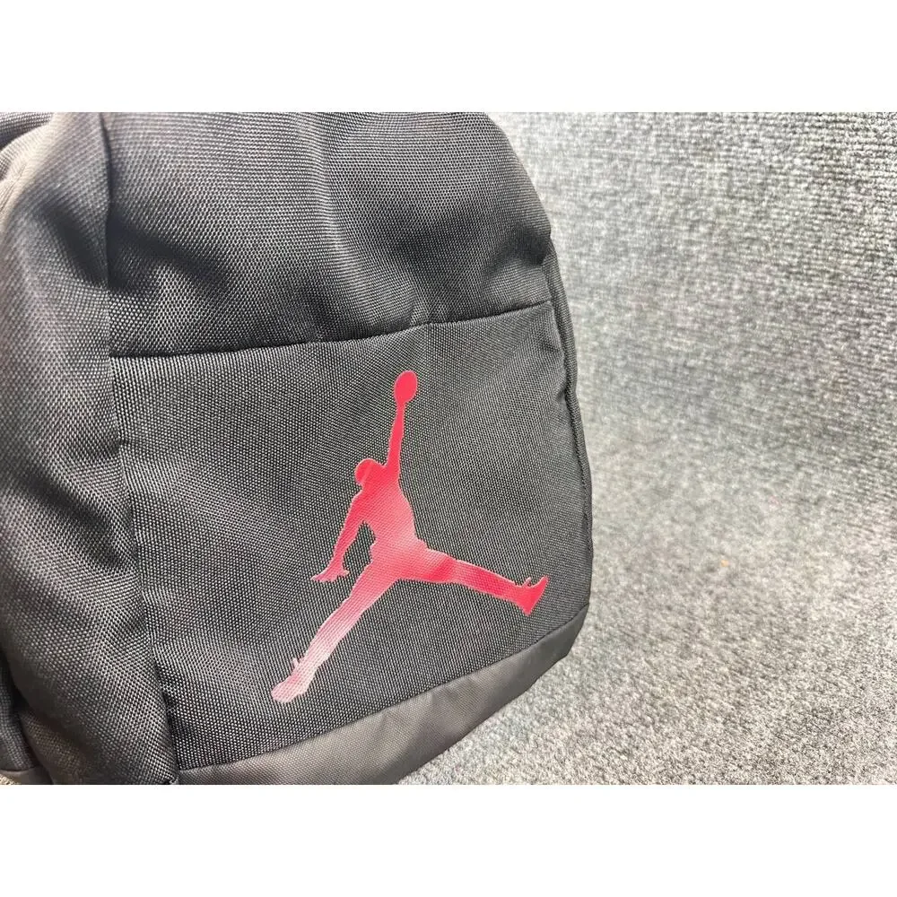 Jordan Jumpman Black Duffle Gym Bag Medium Logo Polyester